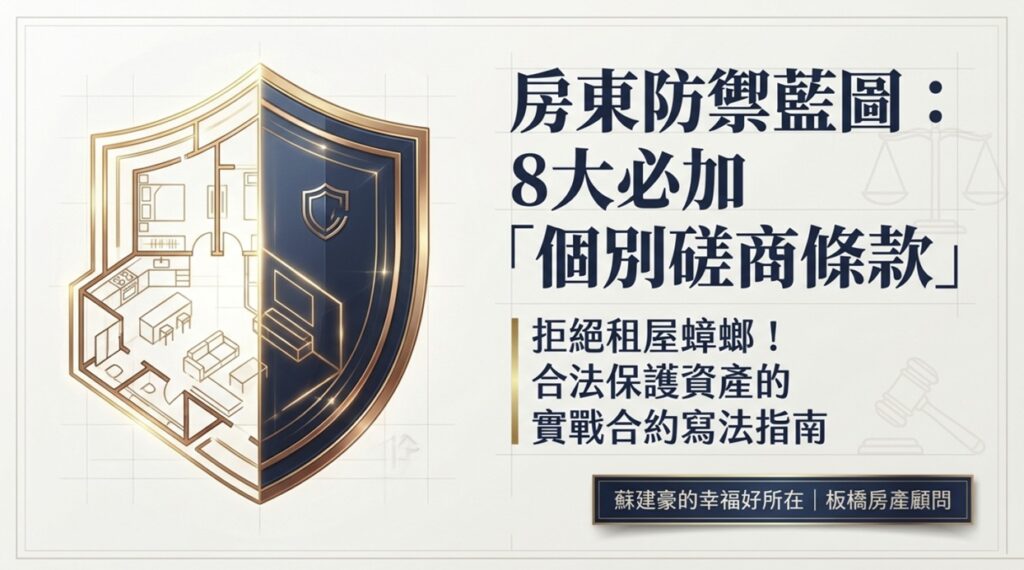 房東租約升級指南_江翠北側達人