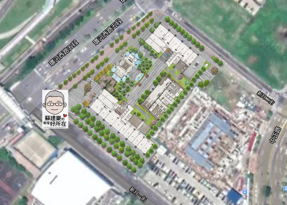 江翠北側除劃區_新月天地_社區圖_板橋房仲_蘇建豪的幸福好所在