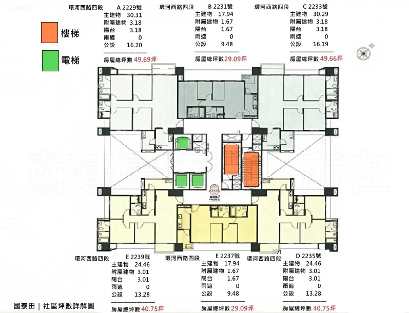 國泰田_江翠北側重劃區_社區平面圖_蘇建豪幸福好所在_江翠北側達人