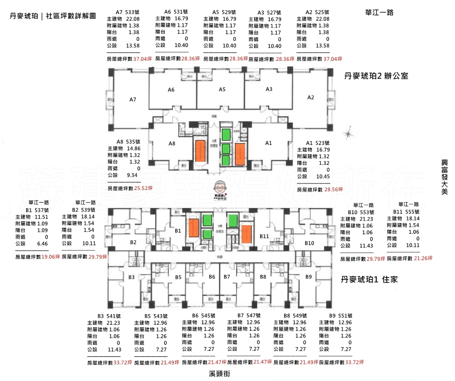 丹麥琥珀_江翠北側重劃區_建案_社區平面圖1_蘇建豪幸福好所在_0933053491_江翠北側達人