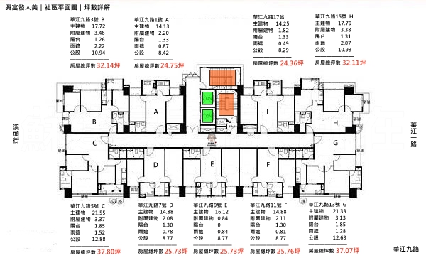 興富發大美_社區格局圖_社區平面圖