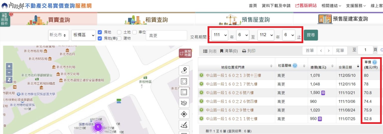 皇翔高更_實價登錄