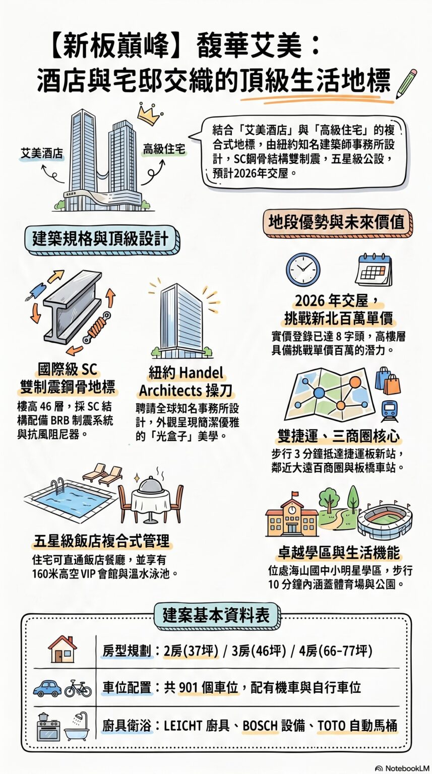 新板酒店住宅複合地標