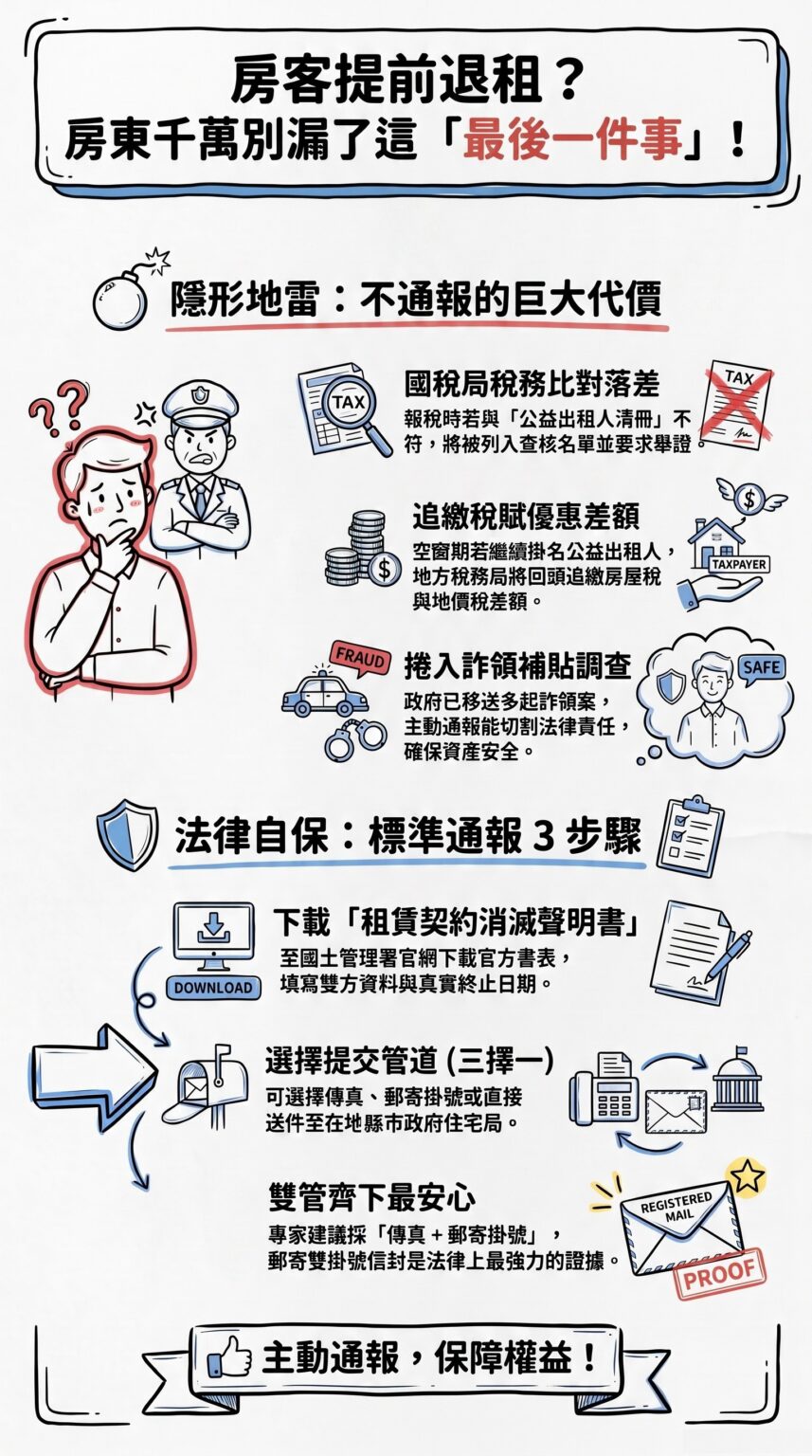 房客提前退租，多數房東忘記做的「最後一件事」(馥華艾美蘇建豪)